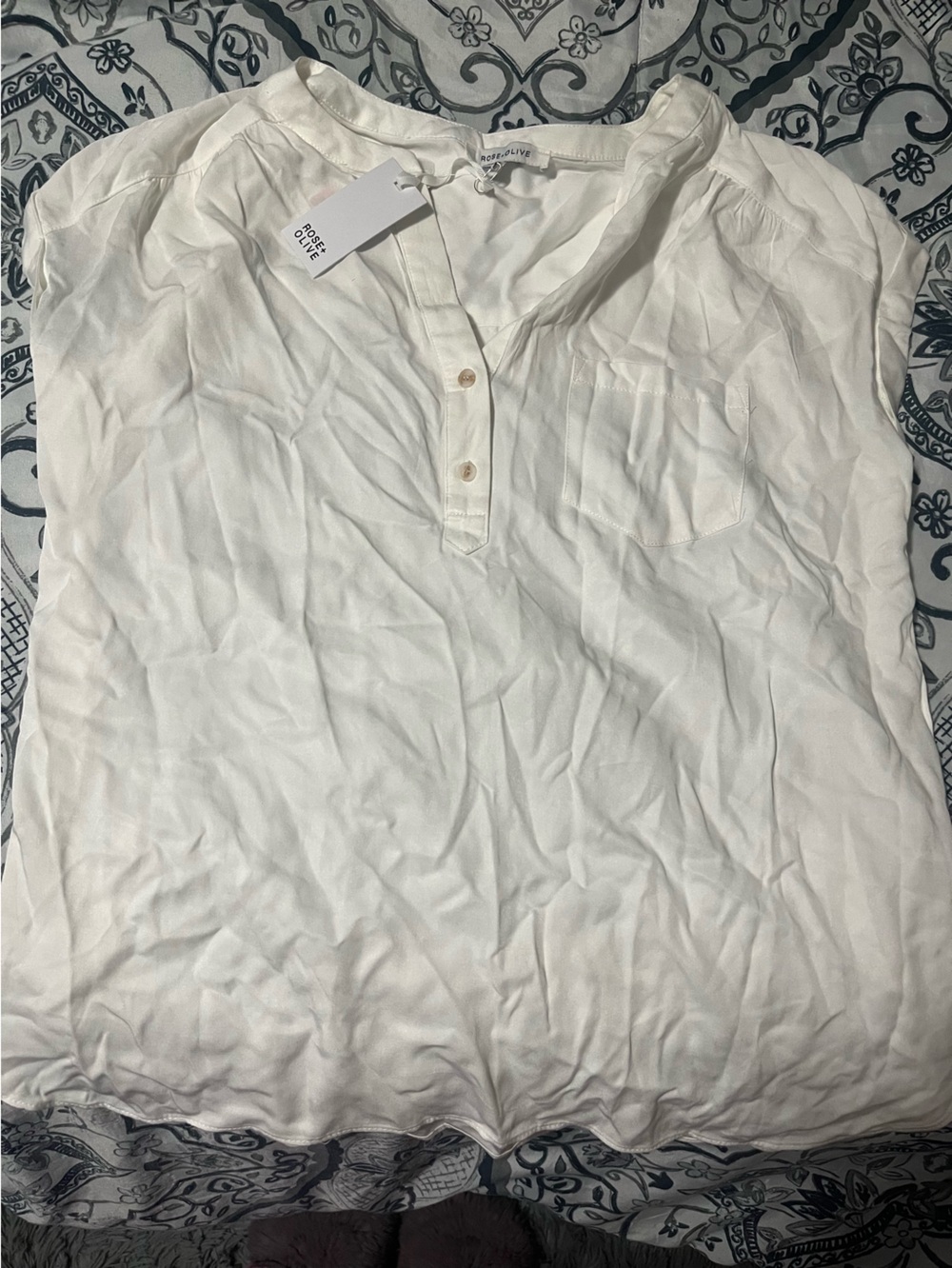 Rose & Olive blouse